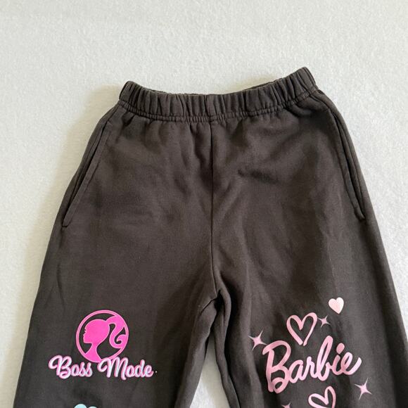 Barbie Girls Jogger Sweatpants Size 7/8 Barbie Pictures - Picture 4 of 7